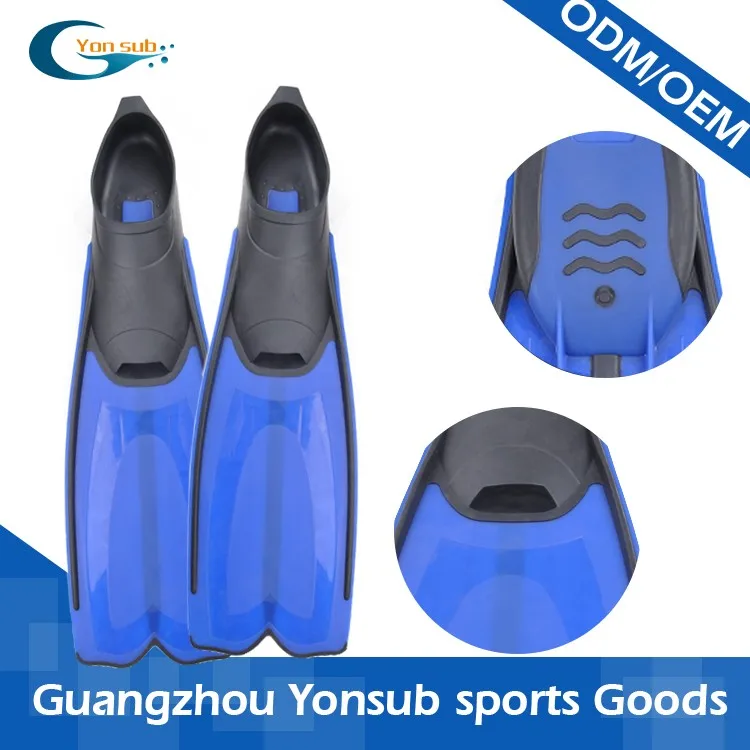 Full foot fins custom print diving fins for adult