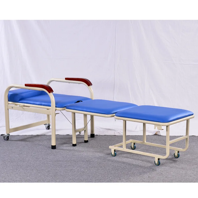 XF308 Hospital recliner chair bed Folding Sleeping Accompany Chair