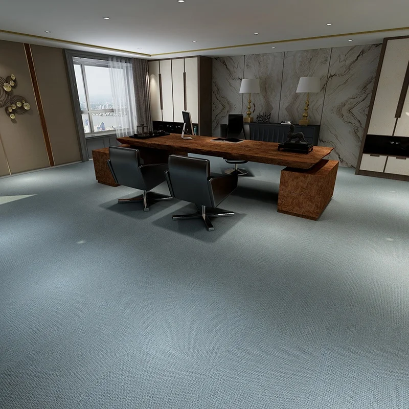 Commercial Cheap Stocks Nonwoven Bitumen Backing Office Nylon Carpet Tiles New Design Shanghai Hangju Gemini HLN series