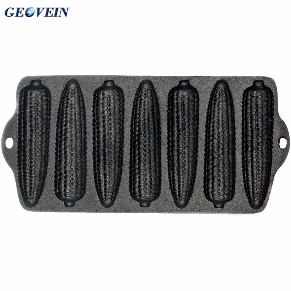 7 holes Egg Poacher Mini Muffin Corn Bread pan