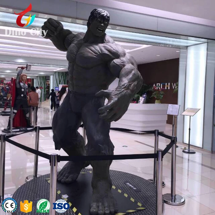 Resin Character Life Size Movie Superhero Statue for Exhibition