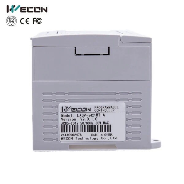 WECON LX3V PLC 24 input and 24 relay output home controller Ethernet supported