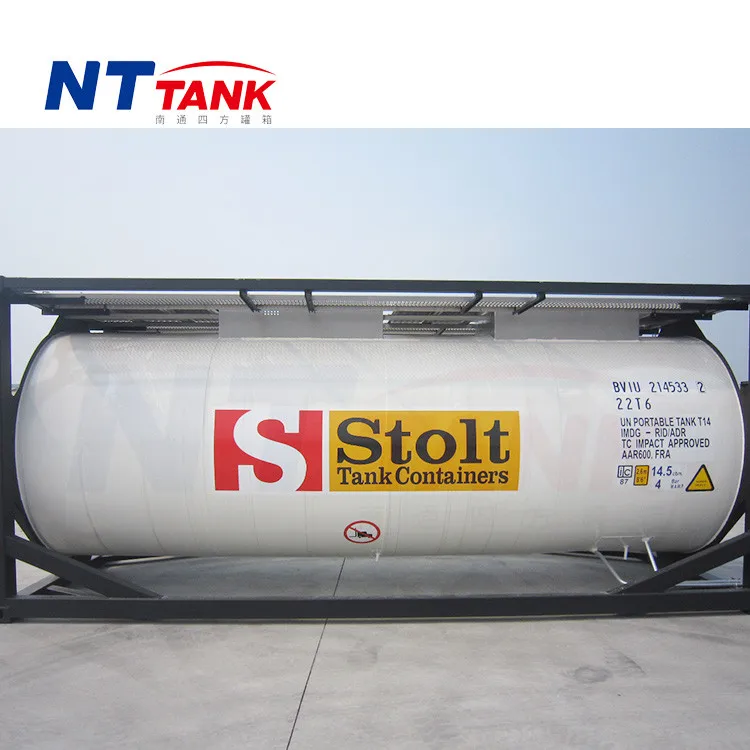 
Type un portable tank T11 ISO chemical liquid tank price 