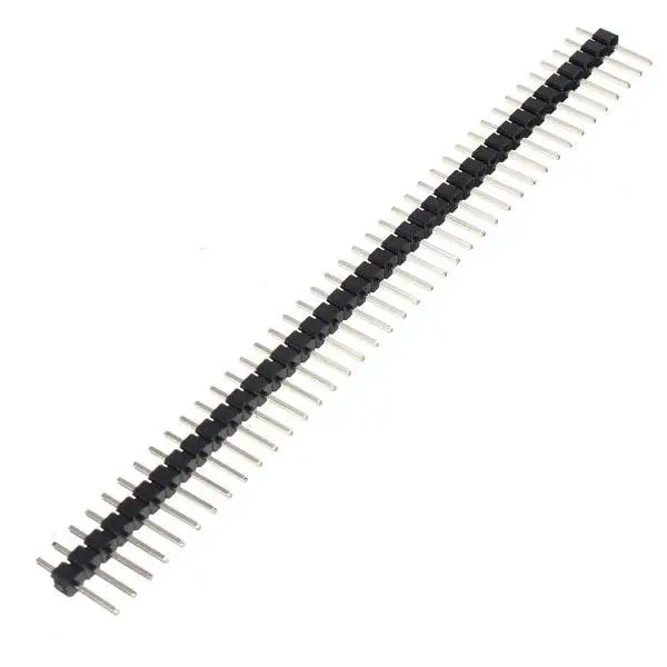 40 Pin 2.54mm Single Row Male Pin Header Strip For Arduino