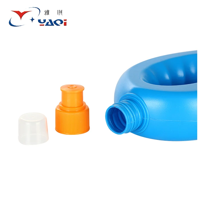 Unique Shaped Plastic 500ml kid Food safety grade running water bottle