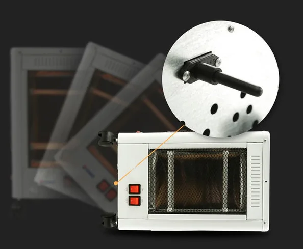 2 IN 1 Heater Electric Five Face Quartz Heater With Wheels And Handle Hot Sales For Korea Market