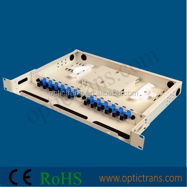 Fiber Optic distribution box Rack-mounted type ODF