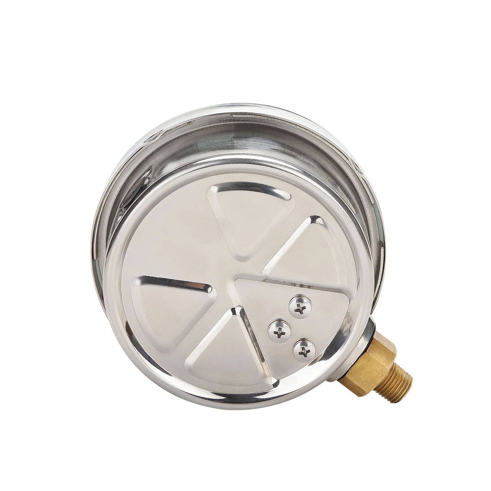 -1~0~2BAR/30PSI Y100 316/304 Safe Glass Good  Cheap Price All Stainless Steel Liquid Water Filled Pressure Vacuum Gauge Meter