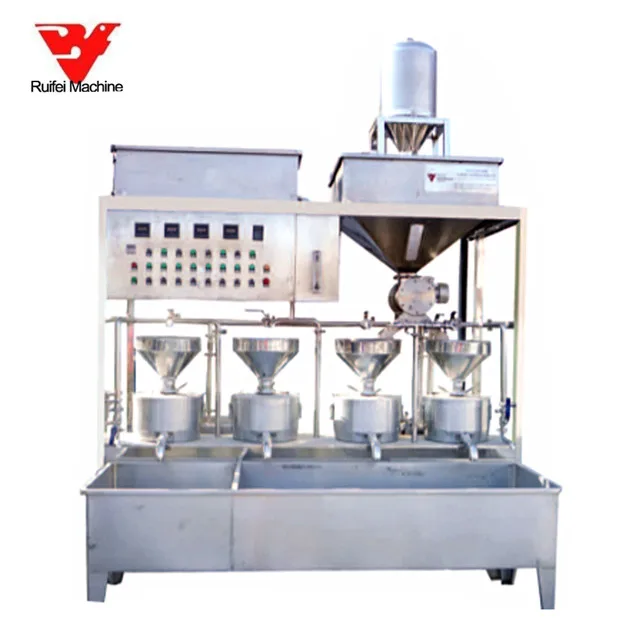 Automatic soybean Milk grinding Machine tofu machine tofu making machine