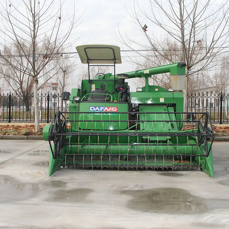 Since 1995 Manufacturer Gold Dafeng Crawler Type Rice Combine Harvester Machine