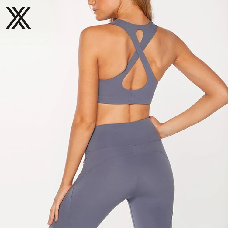 XTD EGB004 Custom Women Yoga Sportswear Sexy Yoga Sports Bra