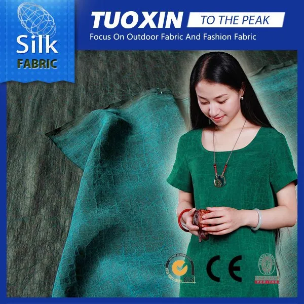 Шелковая поливальная Марля китайского производства с текстурой растрескивания