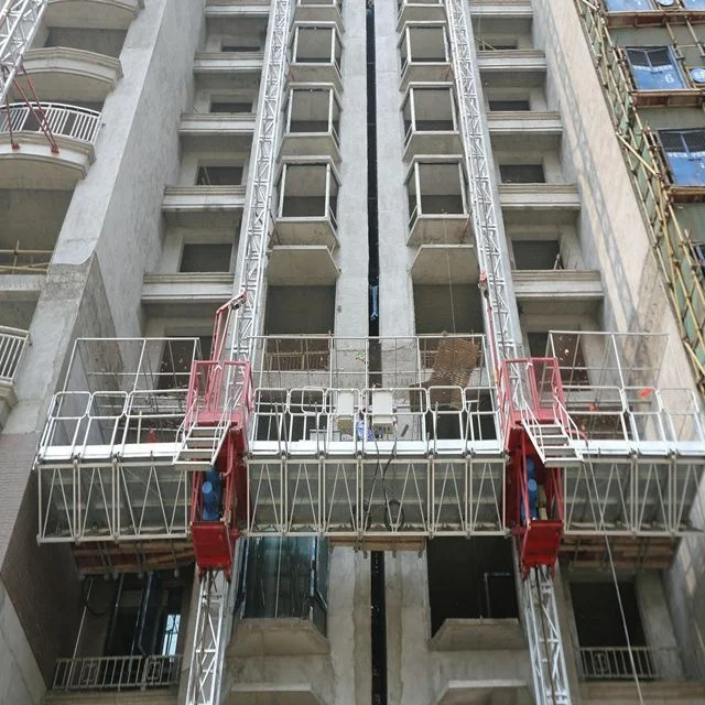 hot sale high building construction equipment of mast climbing work platform