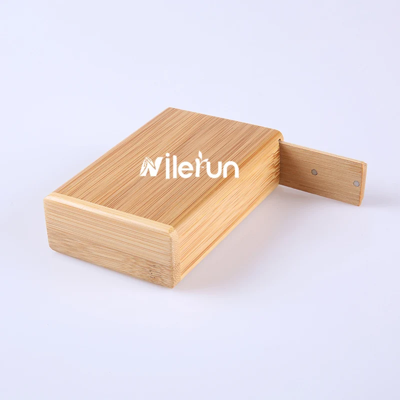 High quality bamboo wood cigarette case box
