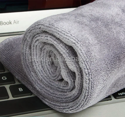Wholesale 30*70CM Weft Cloth Car Microfiber Brushed Cleaning Cloth