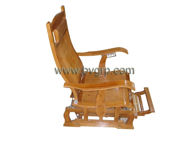 
Wonderful folding bamboo relaxing professional useful design antique wood chair 