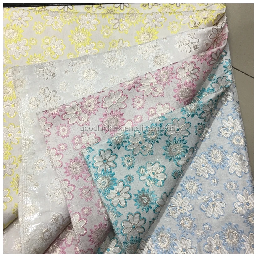 TC light weight cotton jacquard stock fabric