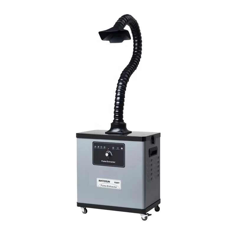 
Single arm portable industrial soldering fume extractor 