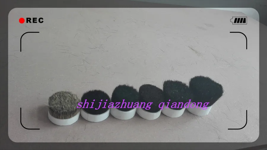 
Made In China Pig Hair Boar Bristles,Double Two Times 44mm Boiled Bristles 90% tops,White Bristle/Black Bristle/Grey Bristle 