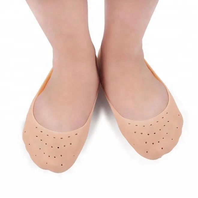 Hot Selling Foot Care Silicone Gel Whitening and Moisturizing Foot Spa Ankle Boat Socks