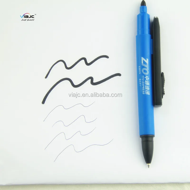 promotional multifunction mark pen ballpoint with knife for laminated paper