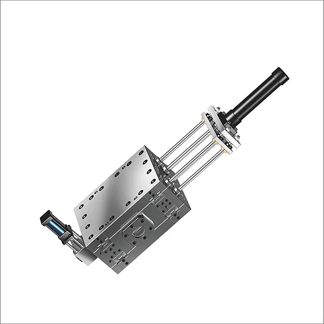 Push-Pull Double-Screen Without Wire Mesh Filter For Recyced Plastic