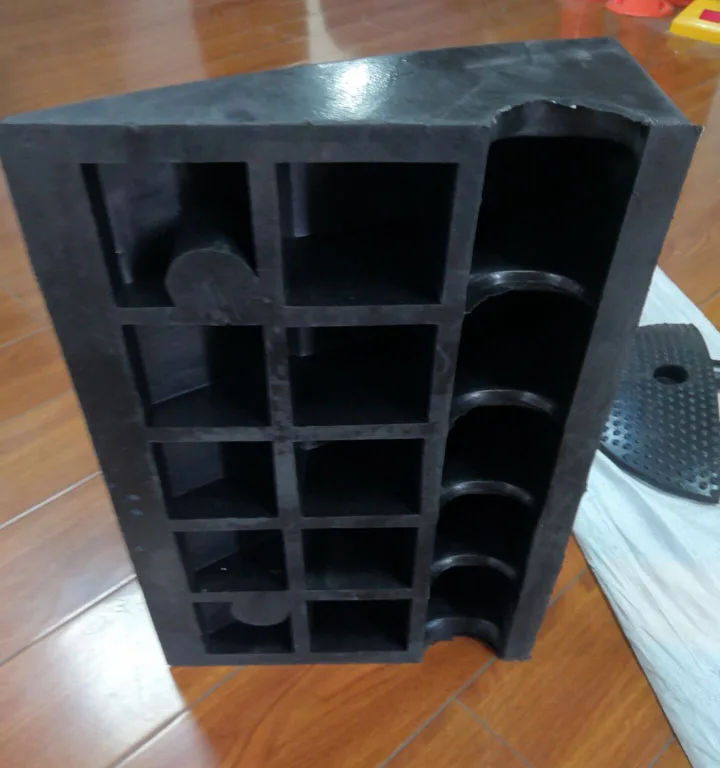 Good Load capacity Rubber fixed installation curb ramp for car or motorcycle