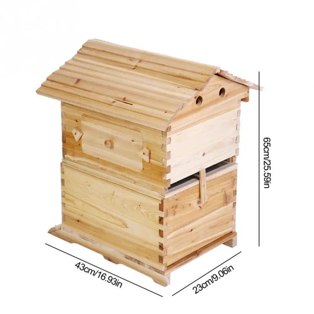 Automatic Wooden Beehive House For beekeeper beekeeping equipment honey self artesian bee hive tool apiculture equipment