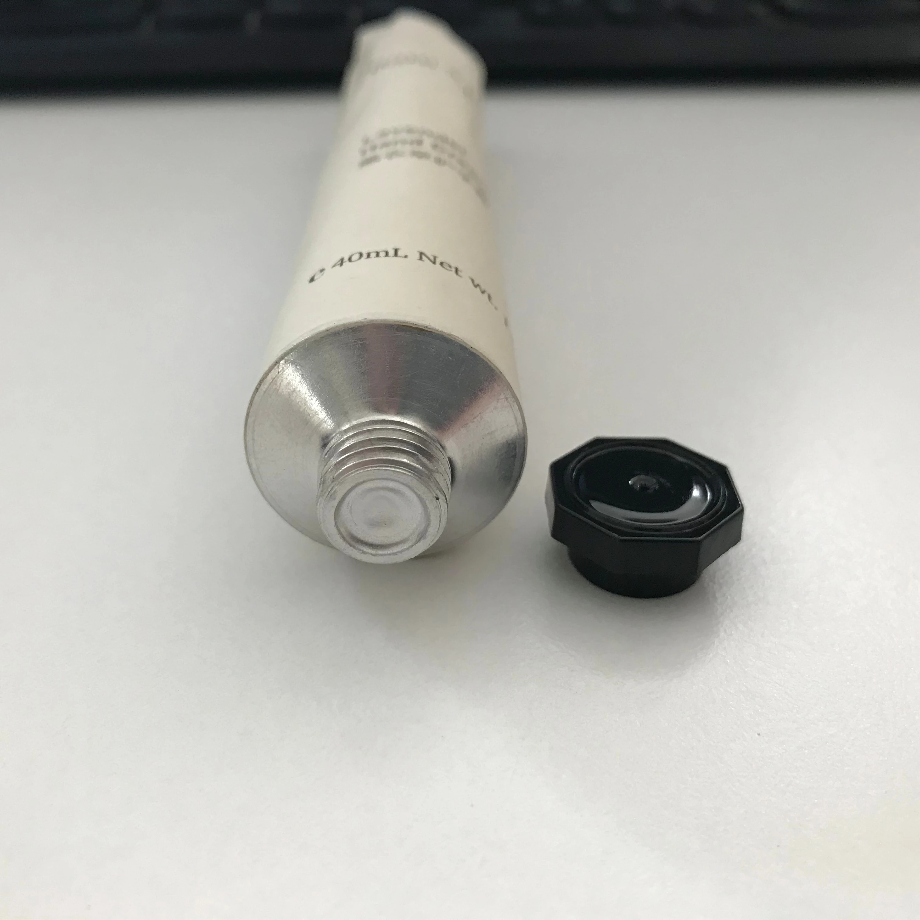 Aluminum Metal Cosmetics Hand Cream Tube