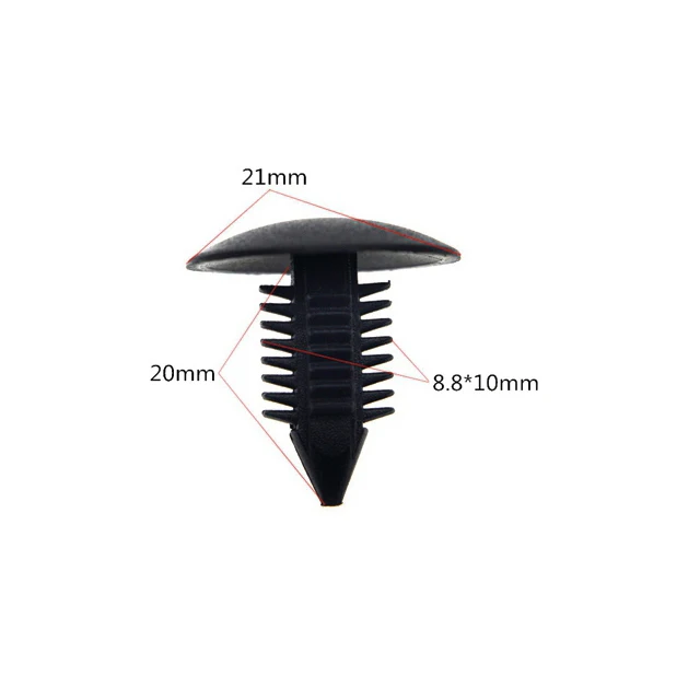 1712601 Автомобильные пластиковые кабельные зажимы для автомобиля