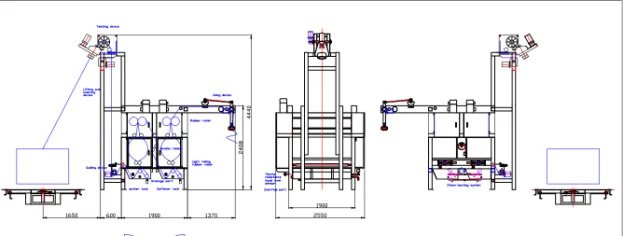 double dips balloon padding  squeezing machine for tubular knitting fabric