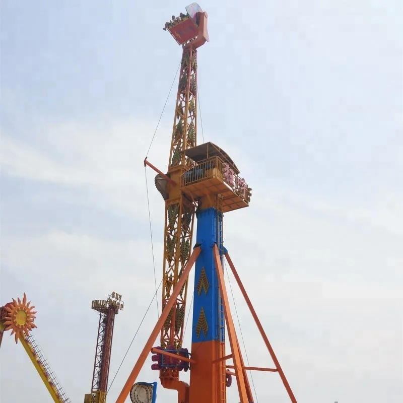 8 years life time 12 adults thrill amusement park mobile  huge centrifugal force scream kids play park game