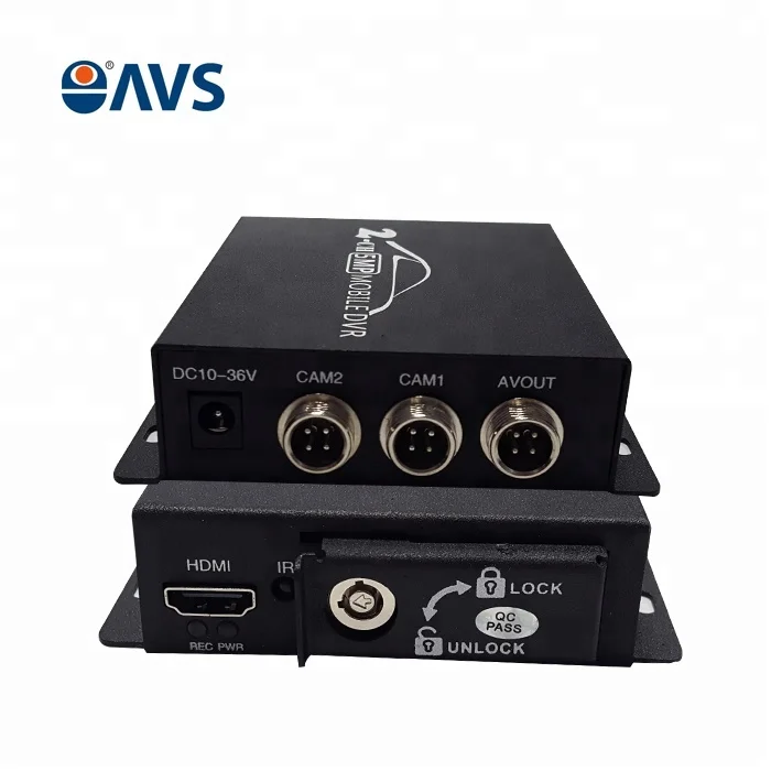 New Mini 2CH HD Mobile DVR Box Vehicle System