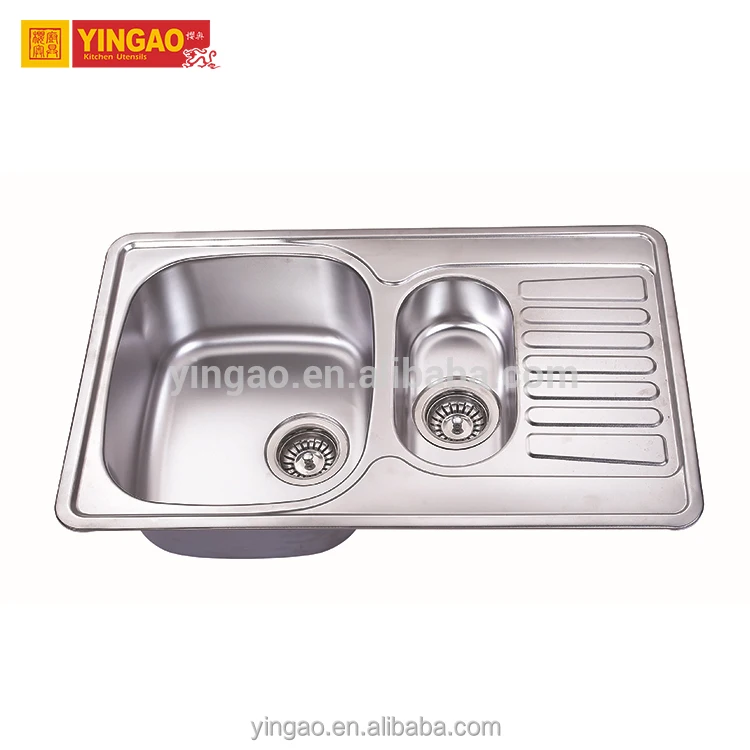 Одиночная чаша 304, одиночная чаша, матовая кухонная раковина из нержавеющей стали с дренажной доской