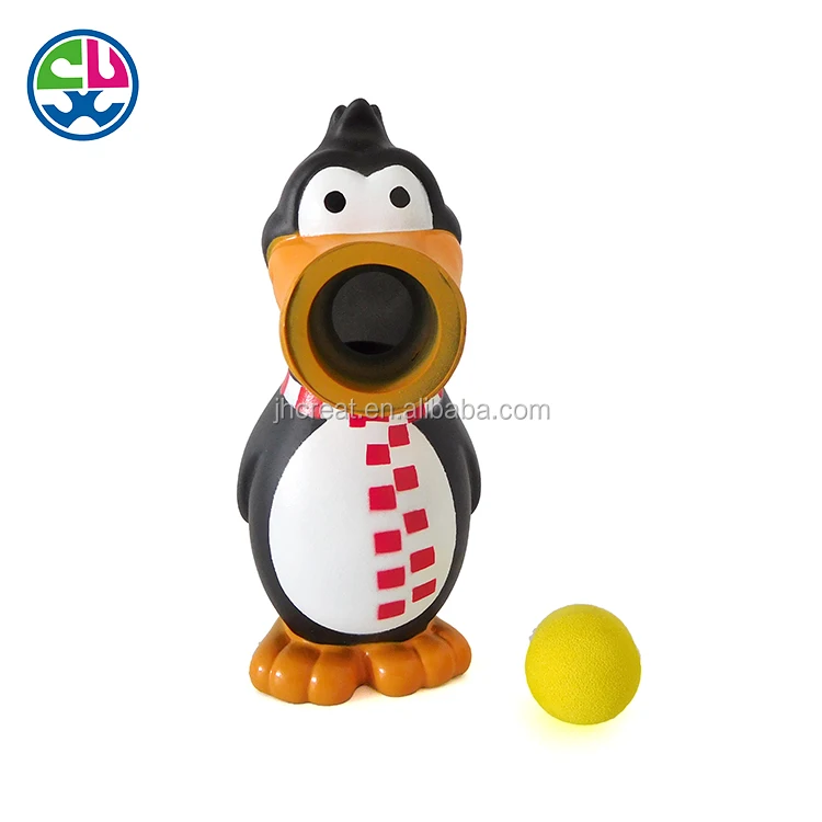 Wholesale Novelty New Design Decompressing Popper Dinosaur Penguin Toy  Pop Ball Popper Fidget Squeeze Toy 3d Ball Stick