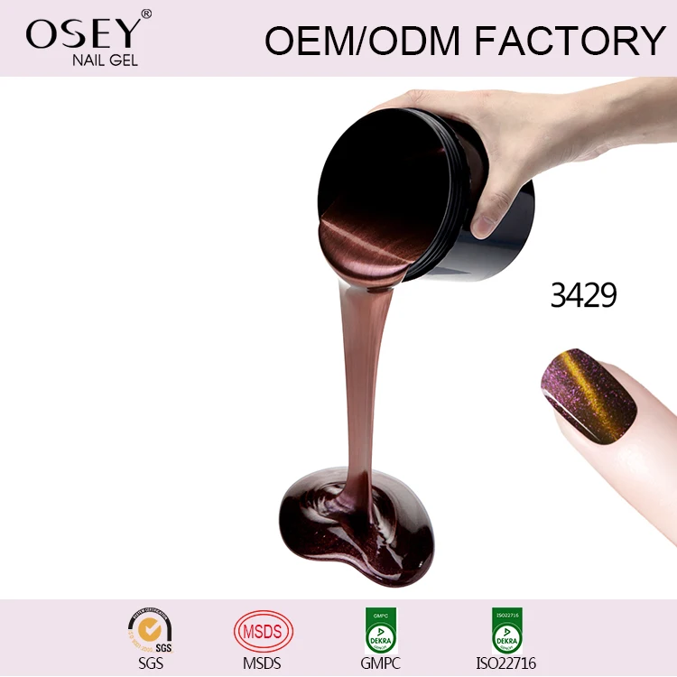 OSEY Bulk Package High Quality Long lasting Gel Nail Polish Chameleon Magneto gel