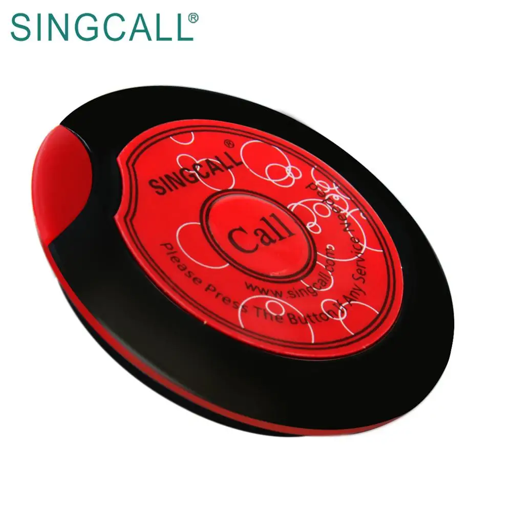 SINGCALL restaurant service ordering wireless waiter call bell system for restaurant
