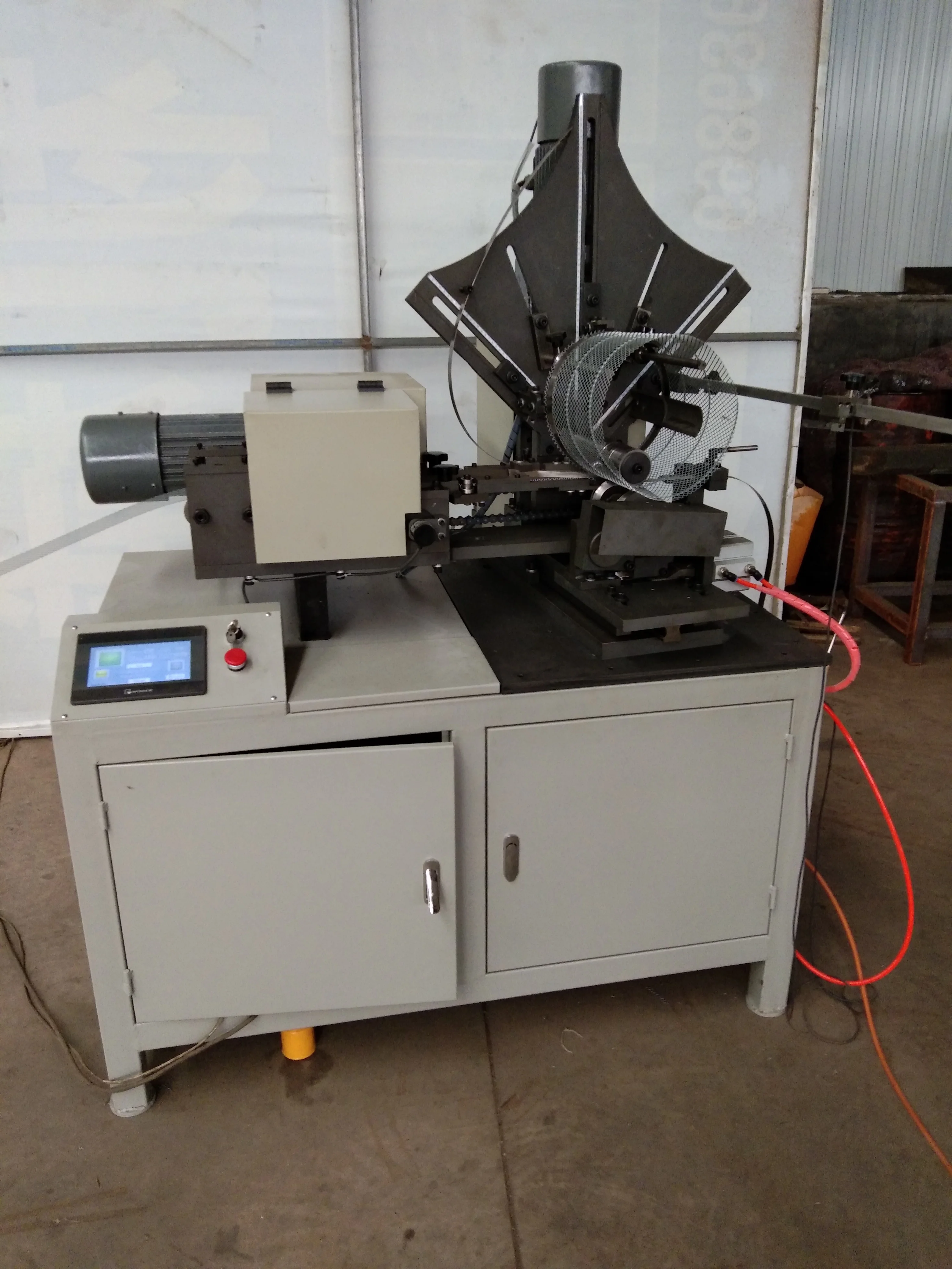 filter spiral tube making machine