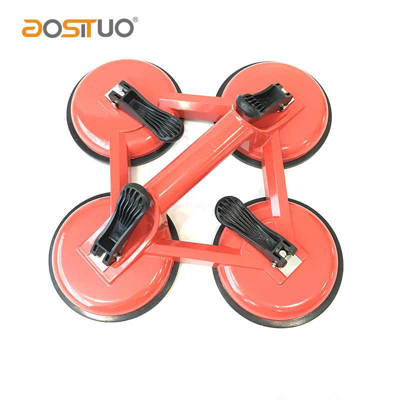 High powder vacuum lifter glass tool 4 clamp suction cup