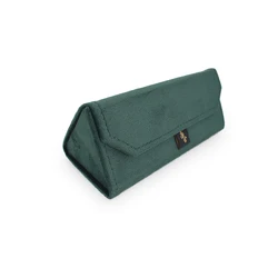 New Triangle Folding Sunglasses Glasses Case