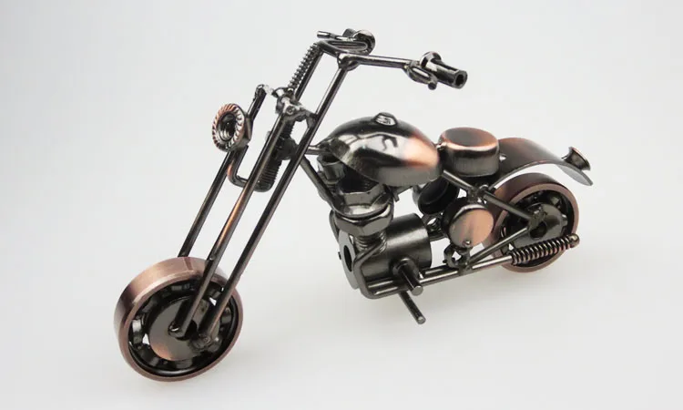 Motorcycle Shape Metal Gift Craft Wholesale Decoration Models