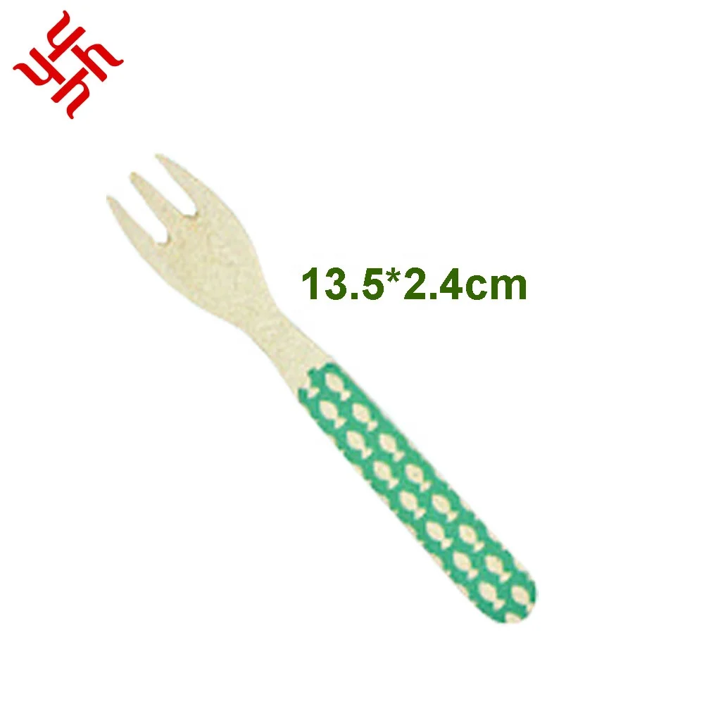 bamboo fiber kids dinner plate set