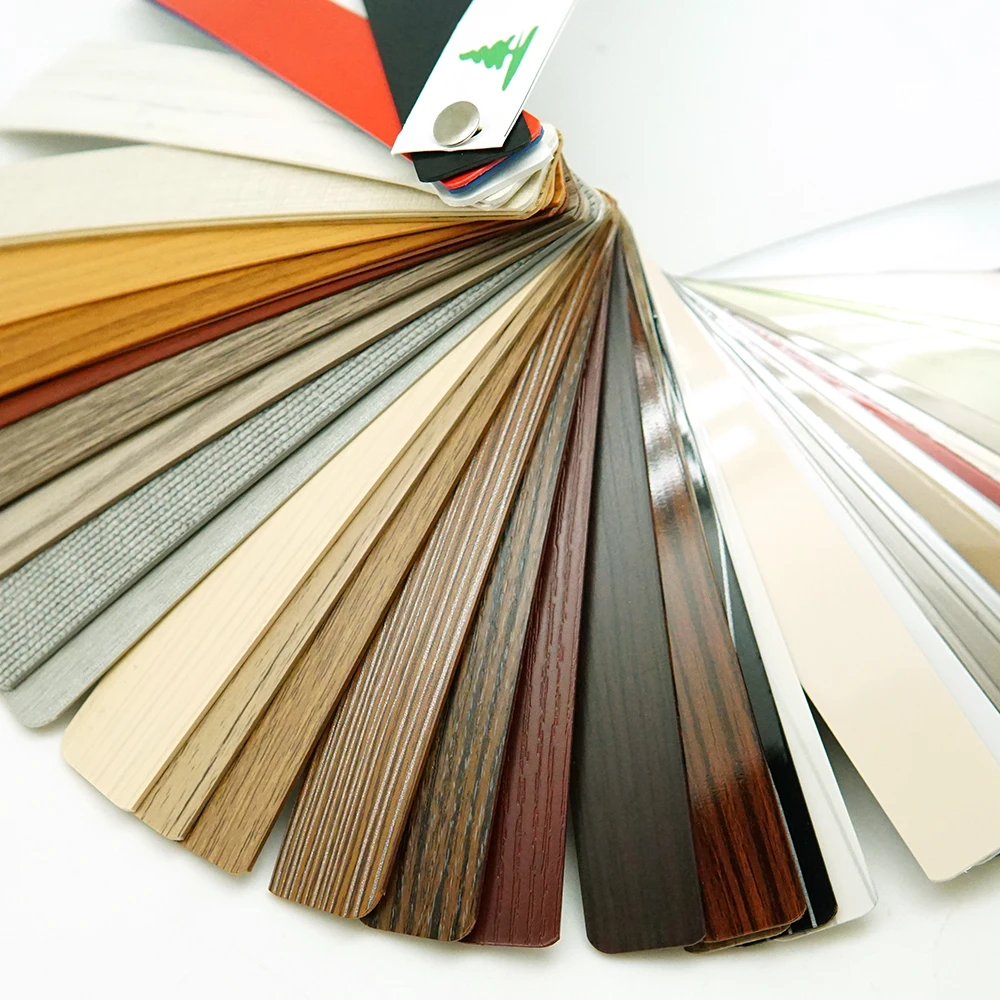 PVC solid edge cover profile, color tape,unicolor pvc edge banding