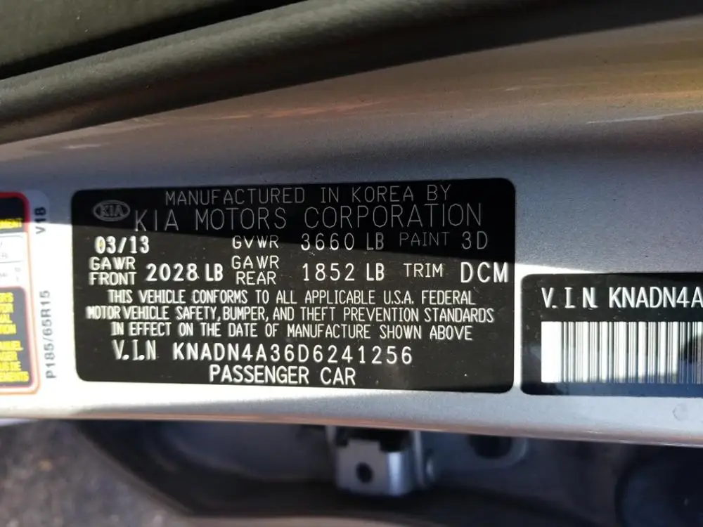  Дешевые подержанные автомобили KIA RIO 2013/подержанные EX 20133