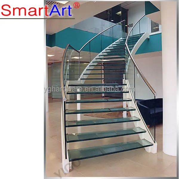 
Modern glass stairs guangzhou foshan 