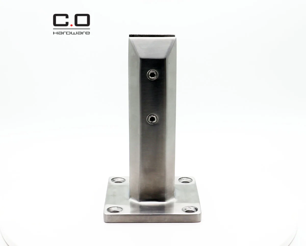Glass balustrade handrail post balustrade railing clamp glass spigot