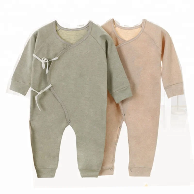Индивидуальная высококачественная одежда для новорожденных, комбинезон из органического хлопка, детская одежда