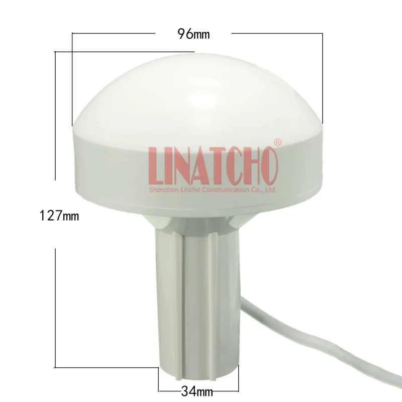 Nautical positioning marine chart dual-band marine gps antenna tnc