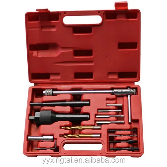 16Pcs Glow Plug Removal Set Engine Tool