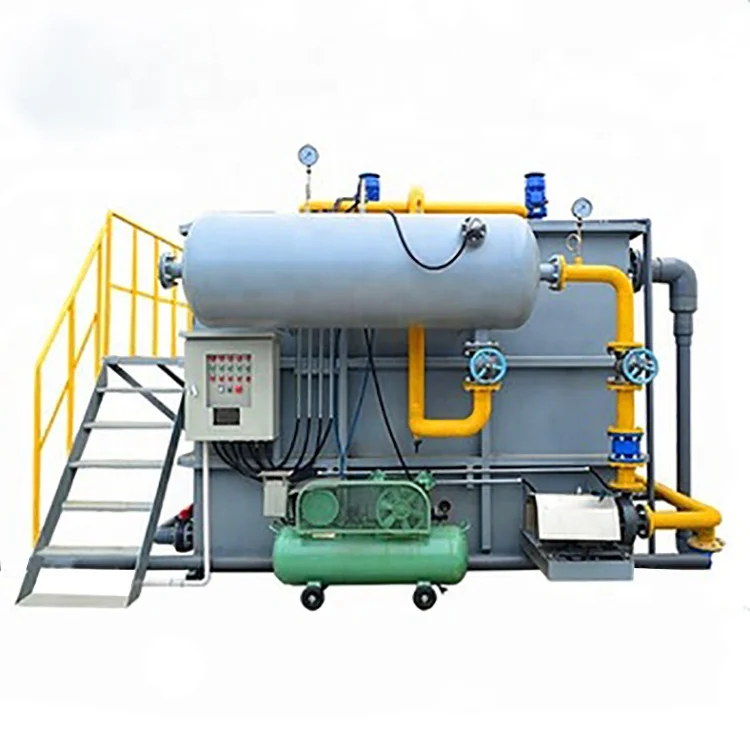 Dissolved air flotation machine for oil water separator